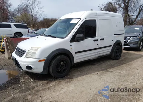 2010 Ford Transit Connect Xlt from USA, damaged, VIN NM0LS7DN2AT024030